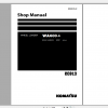Komatsu Wheel Loader WA600 6 Shop Manual SEN00235 22 2018