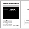 Komatsu Wheel Loader WA600 6R Operation Maintenance Manual PEN00411 01 2010