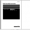 Komatsu Wheel Loader WA600 8 Field Assembly Instruction GEN00139 01 2019