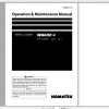 Komatsu Wheel Loader WA600 8 Operation Maintenance Manual PEN01477 01 2020