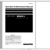 Komatsu Wheel Loader WA600 8 Operation Maintenance Manual TEN00867 04 2020