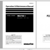 Komatsu Wheel Loader WA700 3 Operation Maintenance Manual PEN00304 03 2019