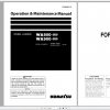 Komatsu Wheel Loader WA800 3E0 WA900 3E0 Operation Maintenance Manual PEN00483 03 2020