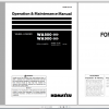 Komatsu Wheel Loader WA800 3E0 WA900 3E0 Operation Maintenance Manual PEN01127 04 2020