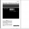 Komatsu Wheel Loader WA800 8 WA900 8 Operation Maintenance Manual TEN00925 05 2020