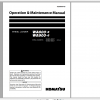 Komatsu Wheel Loader WA800 8 WA900 8 Operation Maintenance Manual TEN00984 00 2020