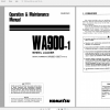 Komatsu Wheel Loader WA900 1 Operation Maintenance Manual SEAM010401