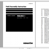 Komatsu Wheel Loader WA900 3 Field Assembly Instruction GEN00019 02 2019