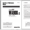 Komatsu Wheel Loader WA900 3 Operation Maintenance Manual PEN00684 03 2019
