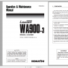 Komatsu Wheel Loader WA900 3 Operation Maintenance Manual TEN00649 02 2019