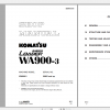 Komatsu Wheel Loader WA900 3 Shop Manual SEBM013518 2018