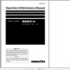 Komatsu Wheel Loader WA900 8R Operation Maintenance Manual PEN01529 00 2020