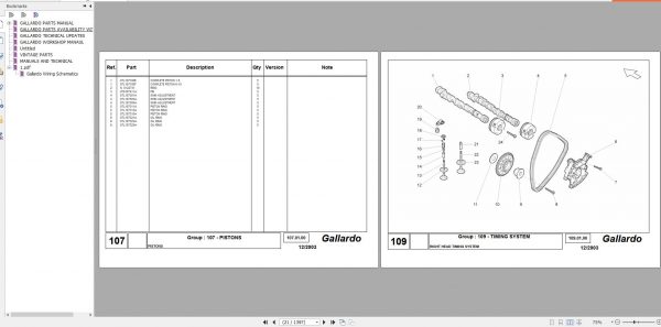 Lamborghini Gallardo 2003 Workshop Manual 2