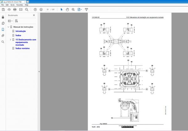 Liebherr Crane LG1750 2 750 Ton Shop Manual Diagram and LICCON DVD 8