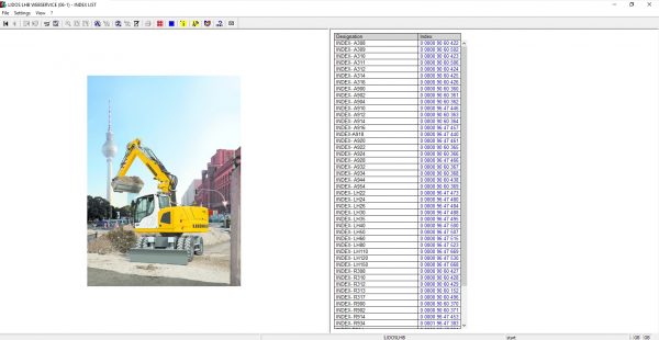 Liebherr Lidos COT LBH LFR LHB LWE LWT Online EPC Service Document Updated 02.2022 DVD 4