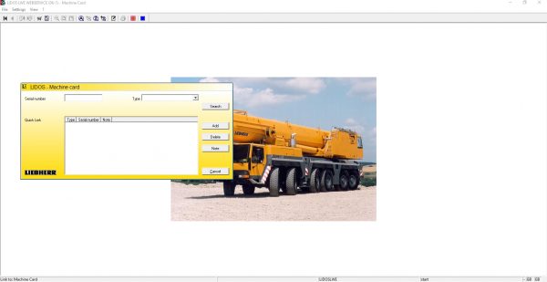 Liebherr Lidos COT LBH LFR LHB LWE LWT Online EPC Service Document Updated 02.2022 DVD 5