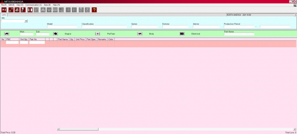 Mitsubishi ASA EPC All Region 01.2022 Spare Parts Catalogue 2