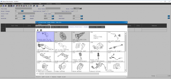 Subaru EPC3 Europe General 11.2021 Spare Parts Catalog 6