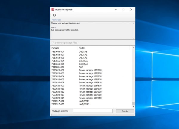 TruckCom Toyota BT Forklift 3.1.0 08.2021 Diagnostic Software Data Packages Collection DVD 9