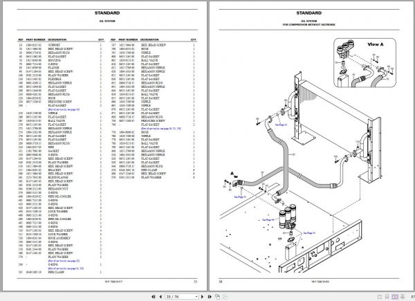 Atlas Copco Portable Compressors ORV 10 Parts List 2955 1000 01 2008 1