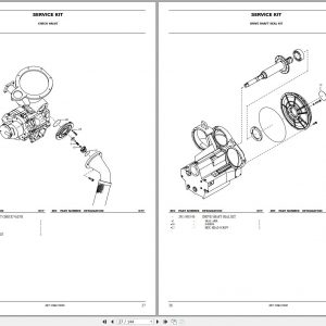 Atlas Copco Portable Compressors PNS 1250 CD Parts List 2955 0850 01 2007 1