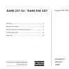 Atlas Copco Portable Compressors XAHS 237 Cd XAHS 500 CD7 Parts List 2955 1220 01 2008