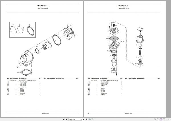 Atlas Copco Portable Compressors XAMS 406 Cd Parts List 2955 0900 00 2006 1