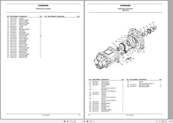 Atlas Copco Portable Compressors XAS 186 Dd Parts List 2955 0680 00 2006 1
