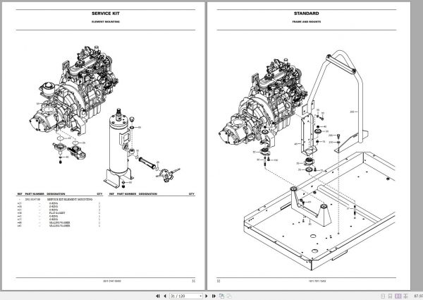 Atlas Copco Portable Compressors XAS 37 Kd XAS 70 KD7 Parts List 9829 3008 15 2007 1
