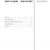 Atlas Copco Portable Compressors XAS 47 DdG XAS 90 DD7 Parts List 2955 1300 00 2007