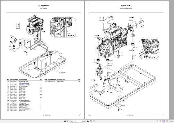 Atlas Copco Portable Compressors XAS 67 Dd XAST 125 DD7 Parts List 2955 1330 00 2007 1