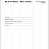 Atlas Copco Portable Compressors XAS 67 DdG XAS 130 DD7 Parts List 2955 1320 00 2008