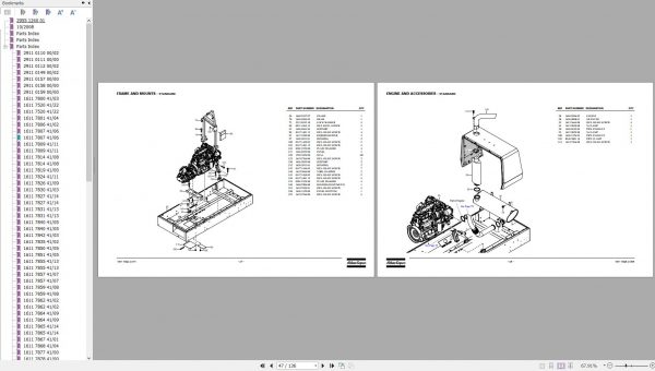 Atlas Copco Portable Compressors XATS 377 Cd XATS 800 CD7 Parts List 2955 1240 01 2008 1