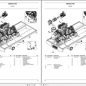 Atlas Copco Portable Compressors Xrxs Xrvs 566 606 Cd Xrxs Cd Xrvs 1200 1250 Cd6 Parts List 2955 0960 01 2008 1