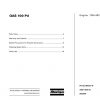 Atlas Copco Portable Generators QAS 100 Pd Parts List 2955 1650 00 2008