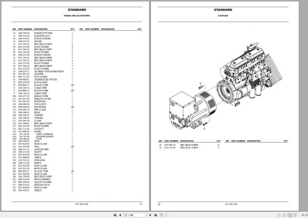 Atlas Copco Portable Generators QAS 200 Vd Parts List 2955 0760 00 2006 1