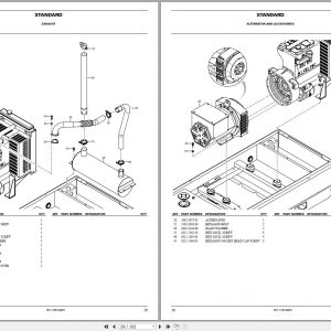 Atlas Copco Portable Generators Qas 35 Pd Parts List 2955 0330 00 2005 1