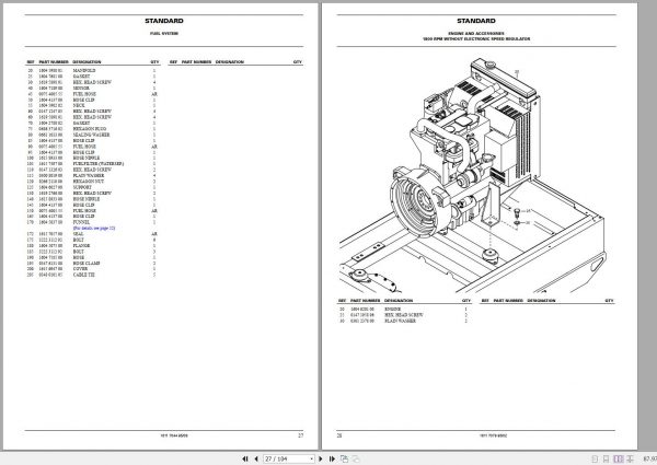 Atlas Copco Portable Generators QAS 70 Pd Parts List 2955 0360 01 2006 1