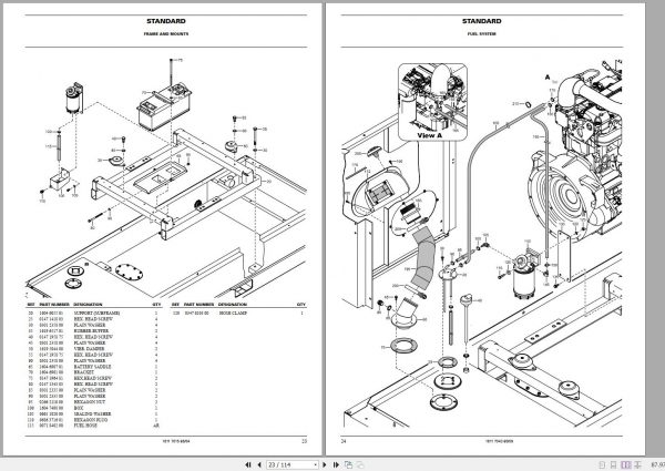 Atlas Copco Portable Generators QAS 80 Pd Parts List 2955 0610 01 2006 1