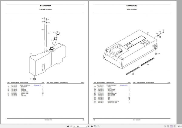 Atlas Copco Portable Generators QAX 20 Dd Parts List 2955 0950 01 2006 1