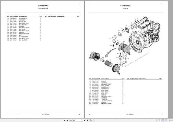 Atlas Copco Portable Generators QAX 24 Dd Parts List 2955 1050 00 2007 1