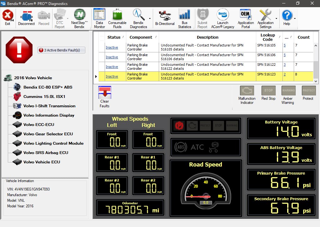 Bendix Acom Pro 2.0 2021 Diagnostic 2 1