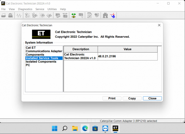 CAT ET 2022A 7