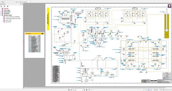 CAT Electric Rope Shovel 2.43GB Full Models 01.2013 08.2021 Updated Electric Hydraulic Schematics EN PDF DVD 10
