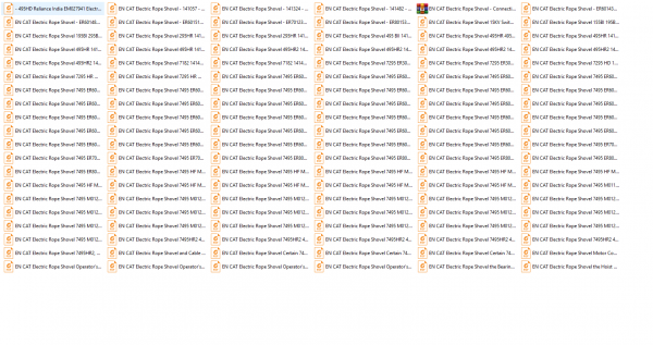 CAT Electric Rope Shovel 2.43GB Full Models 01.2013 08.2021 Updated Electric Hydraulic Schematics EN PDF DVD 2