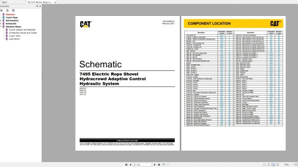 CAT Electric Rope Shovel 2.43GB Full Models 01.2013 08.2021 Updated Electric Hydraulic Schematics EN PDF DVD 9