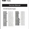 CAT Forklift 2P3000 to GP25NM HP Schematic Operation Maintenance Service Manual EN 2