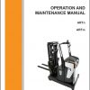CAT Forklift ARTm ARTn Operation Maintenance Manual EN PDF 1