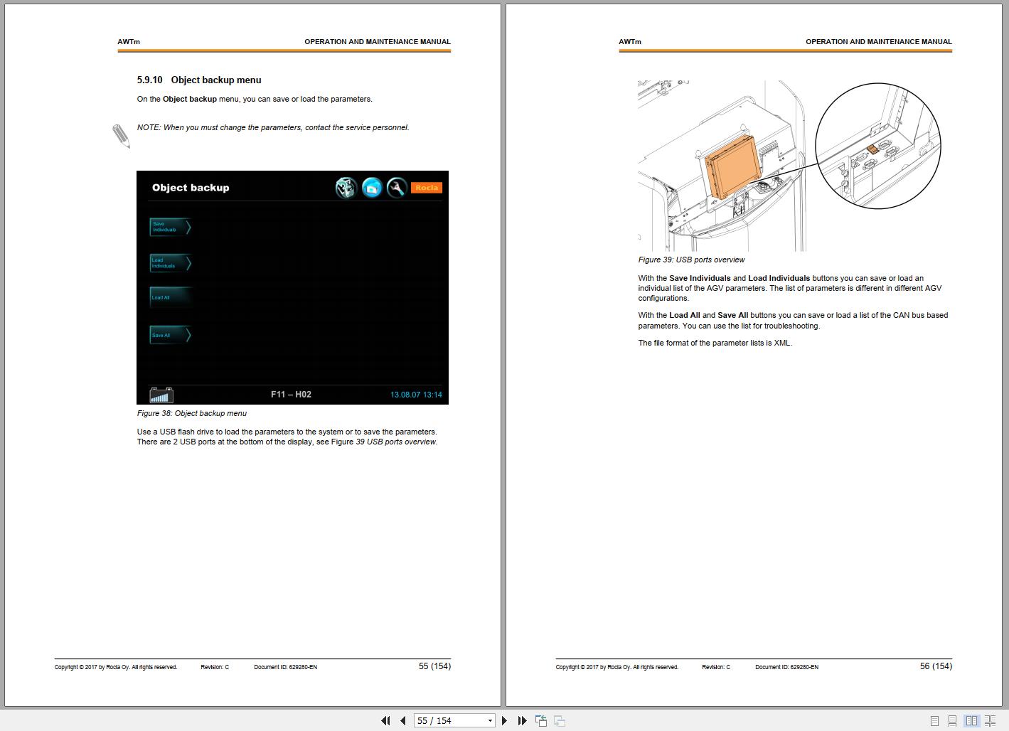 CAT Forklift AWTm Operation Maintenance Manual EN FR 3
