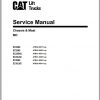 CAT Forklift EC22N2 to EC30LN2 Schematic Operation Maintenance Service Manual EN 2